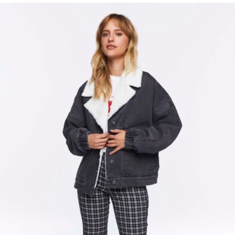 Denim Bomber Jacket